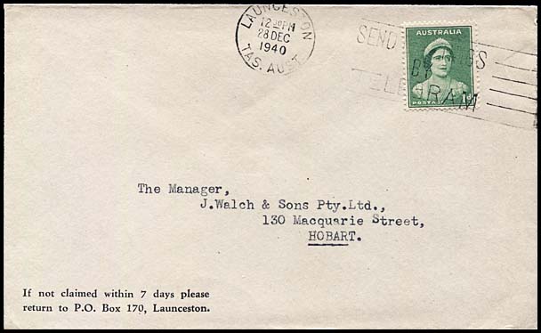 Greetings 1940